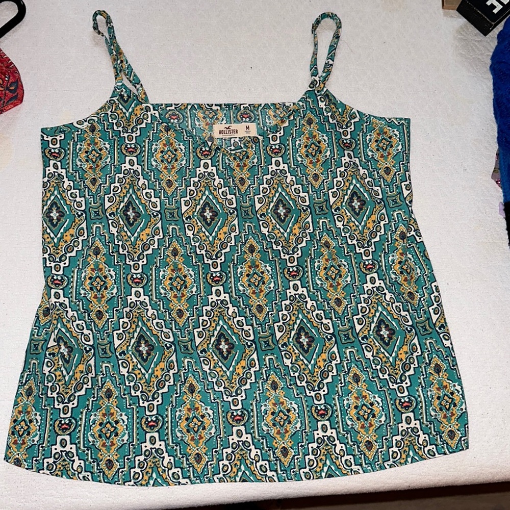 hollister silky tank